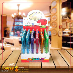 أقلام رصاص كبس شفاف ملون Baile