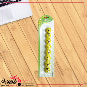 مغناطيس دوائر صغير smiley face