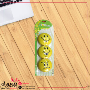 مغناطيس دوائر كبير smiley face