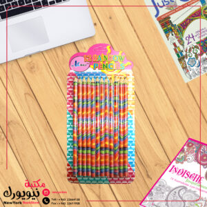 ألوان خشبية كرت 12 لون