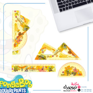 أدوات هندسة سبونج بوب 4 قطع