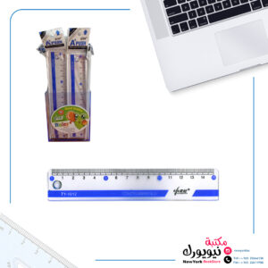 مسطرة شفافة 15 سم A+Push
