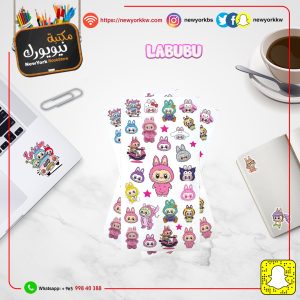 ستيكر لابوبو حجم 11*23 | Labubu sticker size 11*23